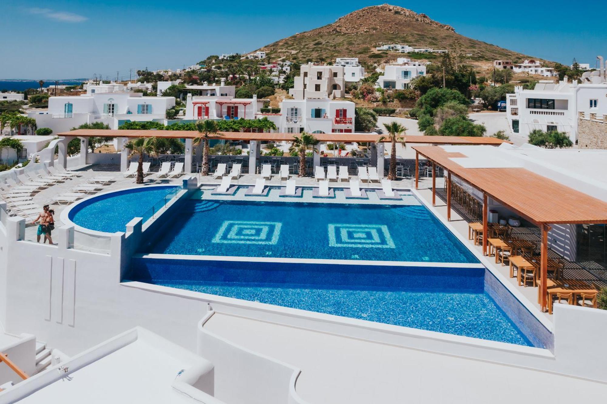 Naxos Grand Hotel Naxos City Bagian luar foto