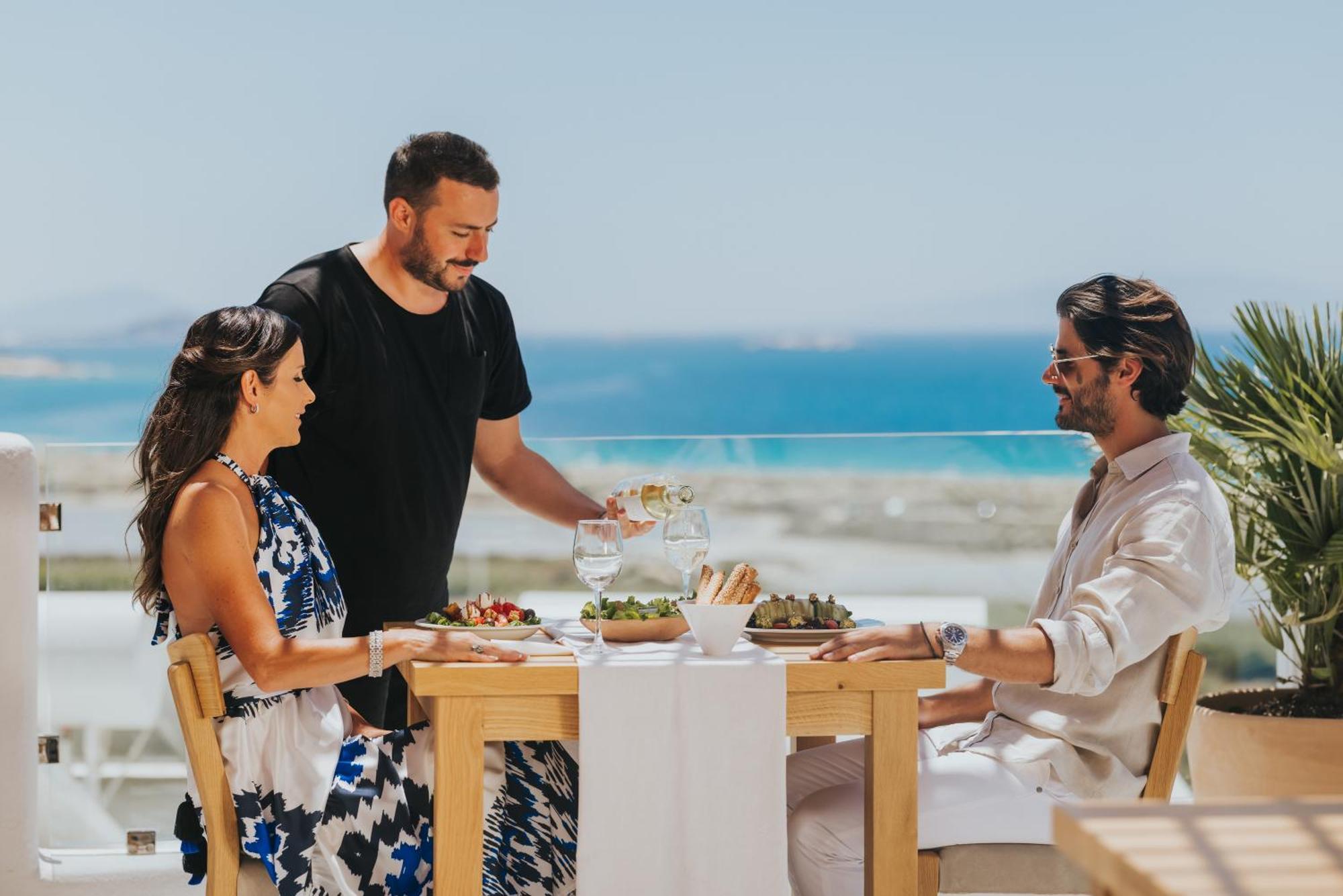 Naxos Grand Hotel Naxos City Bagian luar foto